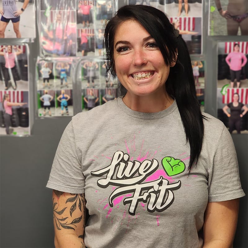 Ashley Squillante coach at LiveFit Bootcamps